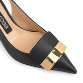 sr1 Slingback - Black | Sergio Rossi
