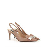 Sr1 Slingback - Bright Skin - | Sergio Rossi