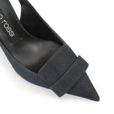 sr1 Slingback - Indigo | Sergio Rossi