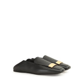 sr1 Slipper - Black | Sergio Rossi