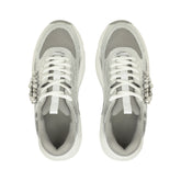 sr 0024 Precious Sneaker - Silver | Sergio Rossi