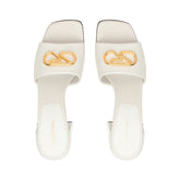 Surge Mule - White | Sergio Rossi