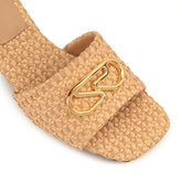 Surge Mule - Straw | Sergio Rossi