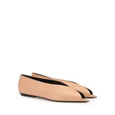 Beak Peep Toe Ballerina - Slipper | Sergio Rossi