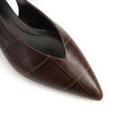 Beak Slingback - Espresso | Sergio Rossi