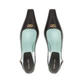 Surge Slingback - Black | Sergio Rossi