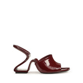Sinuous Mule - Maroon | Sergio Rossi