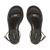 Surge Flat - Black | Sergio Rossi