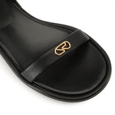 Surge Flat - Black | Sergio Rossi