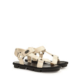 Trail Sandal - Parchment | Sergio Rossi