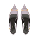 sr Evolv Chaussures à bride arrière - Lavender | Sergio Rossi