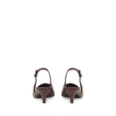 sr Evolv Slingback - Wine | Sergio Rossi
