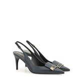 sr Evolv Slingback - Navy Blue | Sergio Rossi