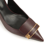 sr Evolv Slingback - Wine | Sergio Rossi