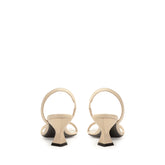 Surge Sculpt Sandal - Parchment | Sergio Rossi