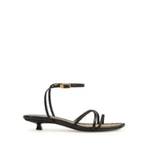 Braid Flat Sandal - Black | Sergio Rossi