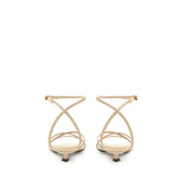 Braid Flat Sandal - Parchment | Sergio Rossi