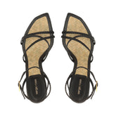 Braid Sandal - Black | Sergio Rossi