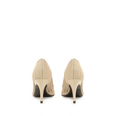 sr1 Braid Pump - Parchment | Sergio Rossi