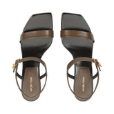 Bitt Sandales - Walnut | Sergio Rossi