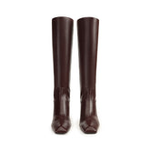 Sculpt Boot - Wine | Sergio Rossi