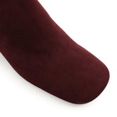 Convex Bootie - Wine | Sergio Rossi