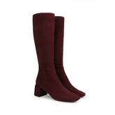 Convex Boot - Wine | Sergio Rossi