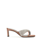 Sr Intimate Hug Mule - Pecan | Sergio Rossi