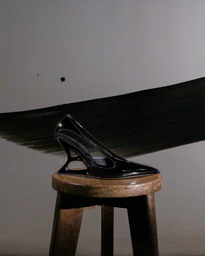 靴 Sergiorossi 37 1/2 Slingbacks Grey Low heel: 90mm, Chichi - Slingbacks Silver