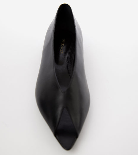 Sergio Rossi ブラックウェッジサンダル セルジオ・ロッシ Sergio Rossi Sergio Rossi サンダル SR