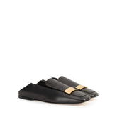 sr1 - Slippers Nero | Sergio Rossi