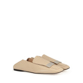 sr1 - Slippers Chalk | Sergio Rossi