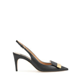 sr1 Slingback - Black | Sergio Rossi