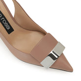 Sr1 Slingback - Bright Skin | Sergio Rossi