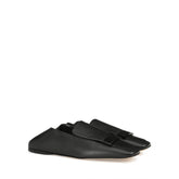 sr1 - Slippers Nero | Sergio Rossi