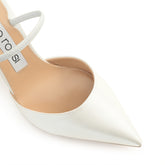 Godiva Bridal - Slingback White | Sergio Rossi