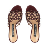 sr Mermaid - Sandal Heel Wine | Sergio Rossi