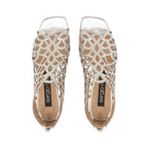 sr Mermaid - Sandal Heel Argento | Sergio Rossi