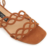 sr Mermaid - Sandal Flat Macadamia | Sergio Rossi