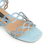 sr Mermaid - Sandal Flat Blue Paradise | Sergio Rossi