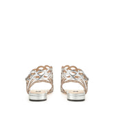 sr Mermaid - Sandal Flat Argento | Sergio Rossi