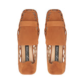 sr1 Mermaid - Slippers Macadamia | Sergio Rossi
