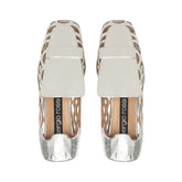 sr1 Mermaid - Slippers Argento | Sergio Rossi