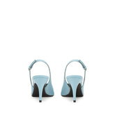 sr1 - Slingback Nero/Blue Paradise | Sergio Rossi