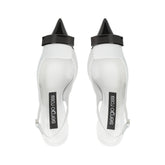 sr1 - Slingback Black/White | Sergio Rossi