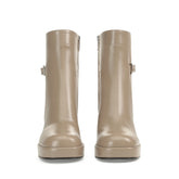sr Nora - Bootie Taupe | Sergio Rossi
