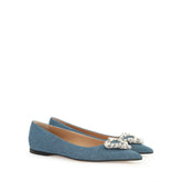 sr Godiva Precious - Ballerina Indigo | Sergio Rossi