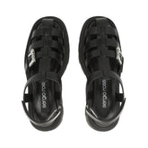 sr Twenty Buckle - Sandal Heel Black | Sergio Rossi