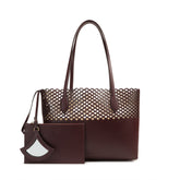 sr Mermaid - Shopping Bag Wine | Sergio Rossi