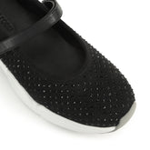 sr 0024 Crystal - Ballerina Black | Sergio Rossi